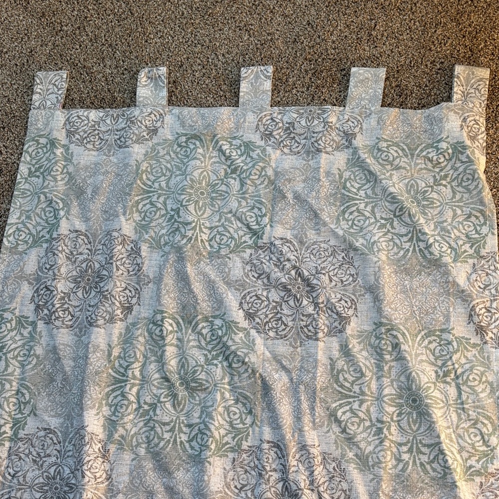 Elegant Floral Patterned Curtains